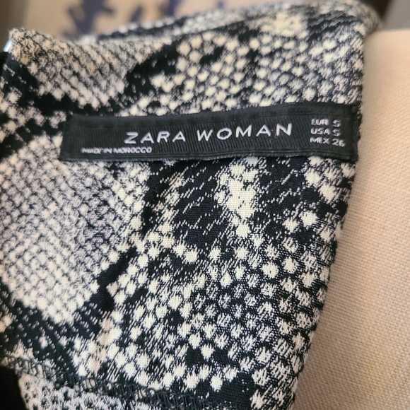 Zara Shift Dress in Snakeskin Pattern - Picture 7 of 7